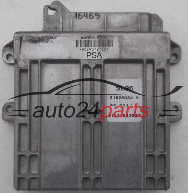 CENTRALINA MOTORE PEUGEOT 306 1.8 SAGEM SL96-4 21626034-9 9629372780 