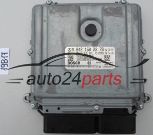 KOMPUTER STEROWNIK SILNIKA MERCEDES W219 CLS 320 CDI BOSCH 0 281 012 013, 0281012013, A 642 150 22 79, A6421502279, CR4.11 - 19817 