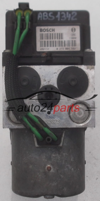 ABS CENTRALINA POMPA OPEL ASTRA G ZAFIRA A BOSCH 0 265 220 636, 0265220636, GM 24432510 ER 0 273 004 592