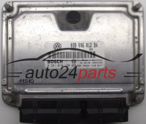 CALCULATEUR MOTEUR SKODA OCTAVIA 1.9 TDI ASV BOSCH 0 281 010 130, 0281010130, 038 906 012 BA, 038906012BA