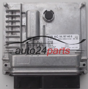 ECU CENTRALITA DE MOTOR VOLKSWAGEN GOLF SPORTSVAN 1.6 TDI DELPHI 28444729, 04L 907 445 B, 04L907445B, DCM6.2V 