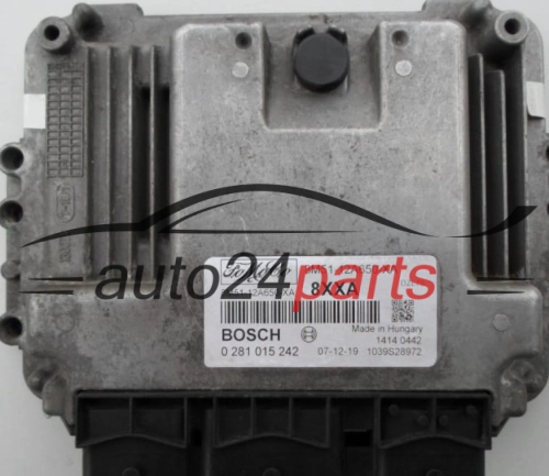 FORD FOCUS 1.6 TDCI BOSCH 0 281 015 242, 0281015242, FoMoCo 8M51-12A650-XA, 8M5112A650XA, 8XXA