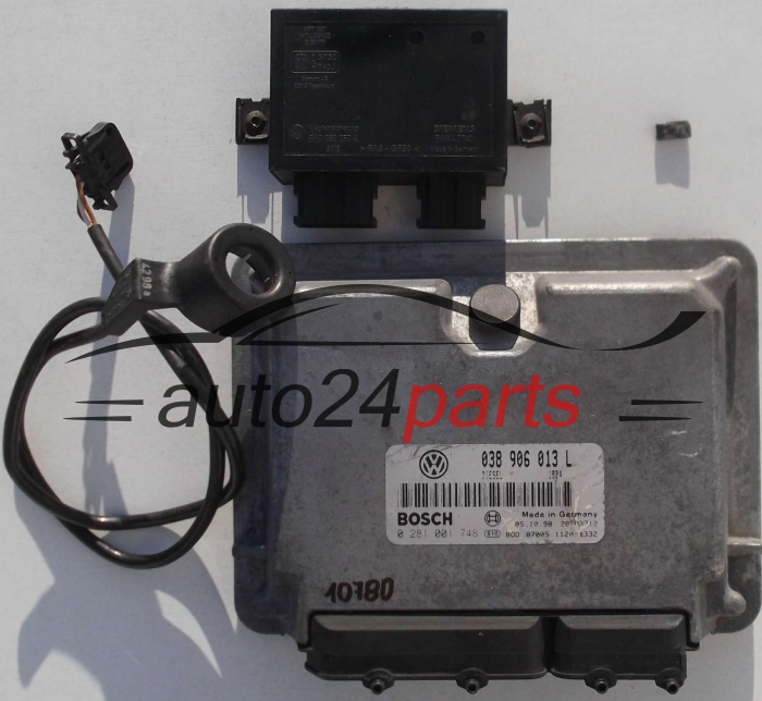 CENTRALINA DO MOTORE SEAT AROSA VW VOLKSWAGEN LUPO 1.7 SDI 038906013L, BOSCH 0281001748