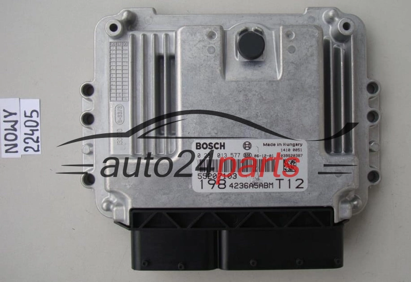 MOTORSTEUERGERÄT ECU STEUERGERAT FIAT BRAVO 1.9 JTD BOSCH 0 281 013 577, 0281013577, 55207103