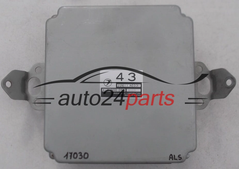 ECU CENTRALITA DE MOTOR SUBARU LEGACY 22611 AE 031, 22611AE031, A18-000 DS5, A18000DS5, 43 