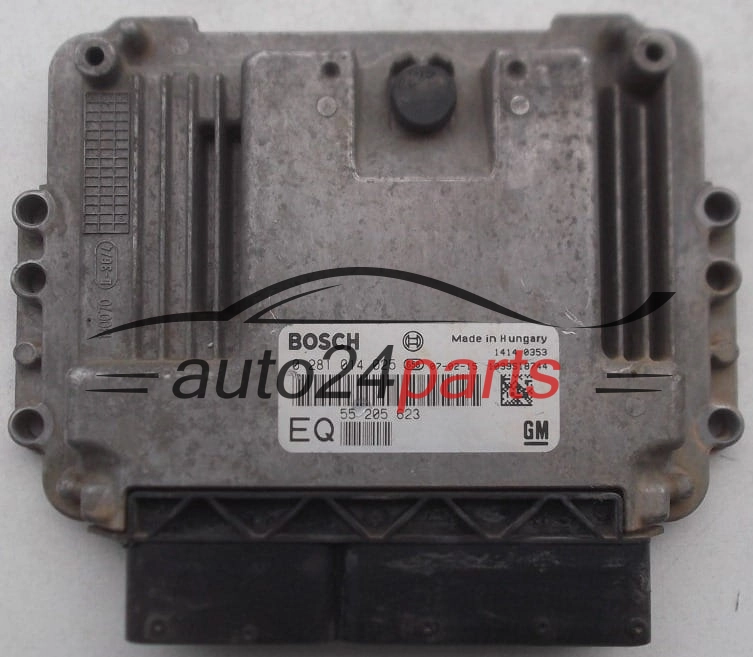 CENTRALINA DO MOTORE OPEL ASTRA ZAFIRA 1.9 CDTI BOSCH 0 281 014 025, 0281014025, GM 55 205 623 EQ, 55205623EQ, 55205623
