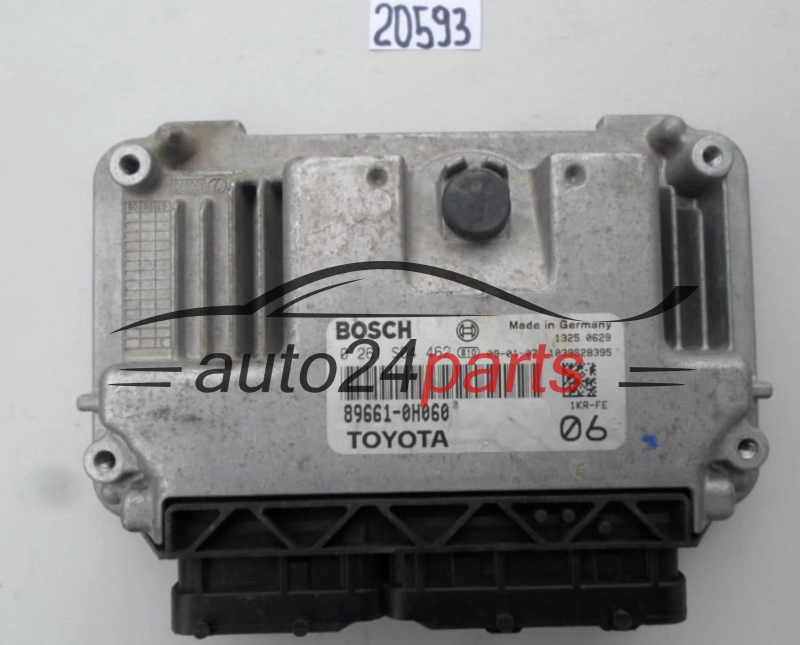 Μονάδα Ελέγχου Κινητήρα TOYOTA AYGO YARIS 1.0 BOSCH 0 261 S04 462, 0261S04462, 89661-0H060, 896610H060