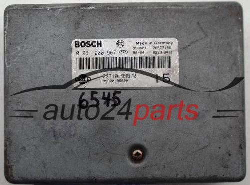 KOMPUTER STEROWNIK SILNIKA NISSAN MICRA 1.3 BOSCH 0 261 200 967, 0261200967, 23710 99B70, 2371099B70 - 6545