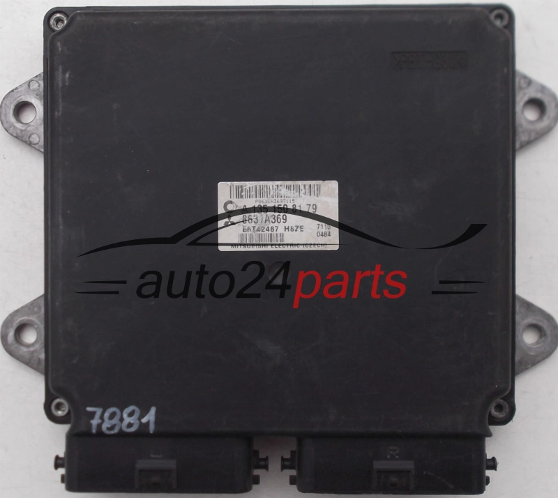 CENTRALINA MOTORE SMART, MITSUBISHI COLT 1.3, A1351508179, 8631A369, E6T42487, H8ZE
