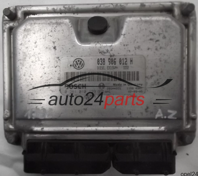 MOTORSTEUERGERÄT ECU STEUERGERÄT SKODA OCTAVIA 1.9 TDI ALH 038906012H, BOSCH 0281010129, 28SA4931