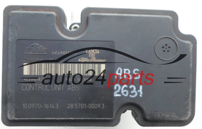 ABS PUMPE BLOCK HYDRAULIKPUMPE STEUERGERÄT FIAT LANCIA 51902576, 10.0207-0233.4, 10020702334, 10.0970-1614.3, 10097016143