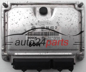 CENTRALINA MOTORE VW VOLKSWAGEN LUPO 1.0 AUC 030906032CP, 030 906 032 CP, BOSCH 0261207199, 0 261 207 199, BENZIN ME7.5.10 4702, 1039S01131