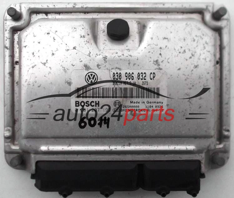 CENTRALINA MOTORE VW VOLKSWAGEN LUPO 1.0 AUC 030906032CP, 030 906 032 CP, BOSCH 0261207199, 0 261 207 199, BENZIN ME7.5.10 4702, 1039S01131