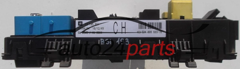 FUSE RELAY BOX ELECTRICAL COMFORT CONTROL MODULE BODY OPEL ASTRA H ZAFIRA B GM 13 145 021 CH