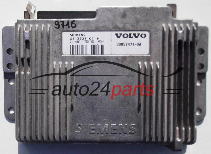 KOMPUTER STEROWNIK SILNIKA VOLVO SIEMENS S113727101 H, 308574710B