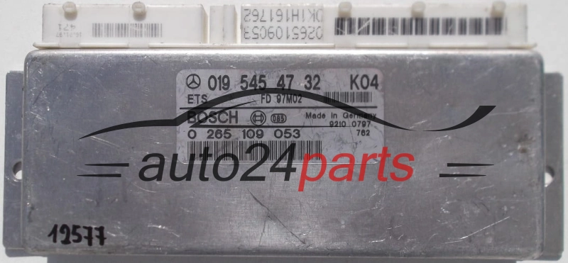  ABS STEROWNIK ABS ETS MERCEDES W202 W210 BOSCH 0265109053