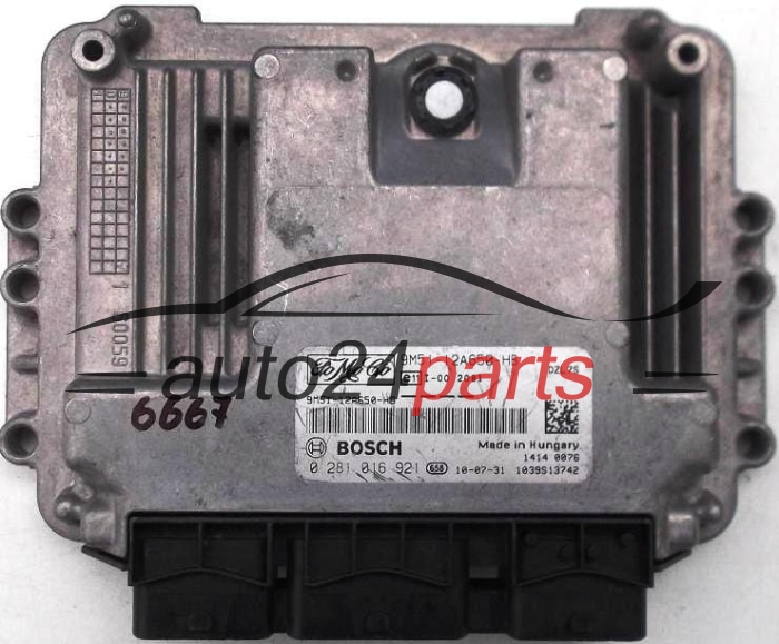 CENTRALINA DO MOTORE FORD BOSCH 0 281 016 921,  FoMoCo 9M51-12A650-HB