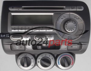RADIO CD PANNEAU CLIMATRONIC HONDA JAZZ ALPINE MF9HN34S / MF625RV / HHT23195335 / 5010-6923 / 50106923