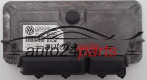 MOTORSTEUERGERÄT ECU STEUERGERAT VOLKSWAGEN SEAT IBIZA 1.4 MAGNETI MARELLI MY2 4HV.BK, MY24HVBK, 03C 906 024 BK, 03C906024BK, 03C 906 024 BH, 03C906024BH, 61601.502.03, 6160150203 