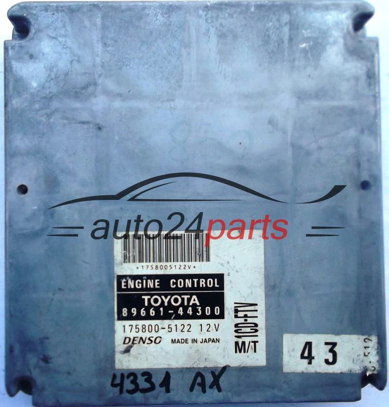 calculateur moteur pour toyota avensis 2.0