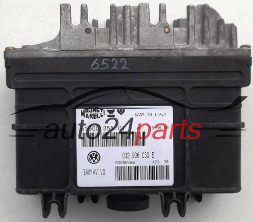 CENTRALINA MOTORE VW VOLKSWAGEN POLO 1.6 IAW1AV.V0, IAW1AVV0, 61600.355.01, 6160035501, 032 906 030 E, 032906030E