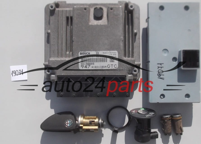 Centralina motore  ALFA ROMEO 1.9 JTD BOSCH  0281011511  55198809