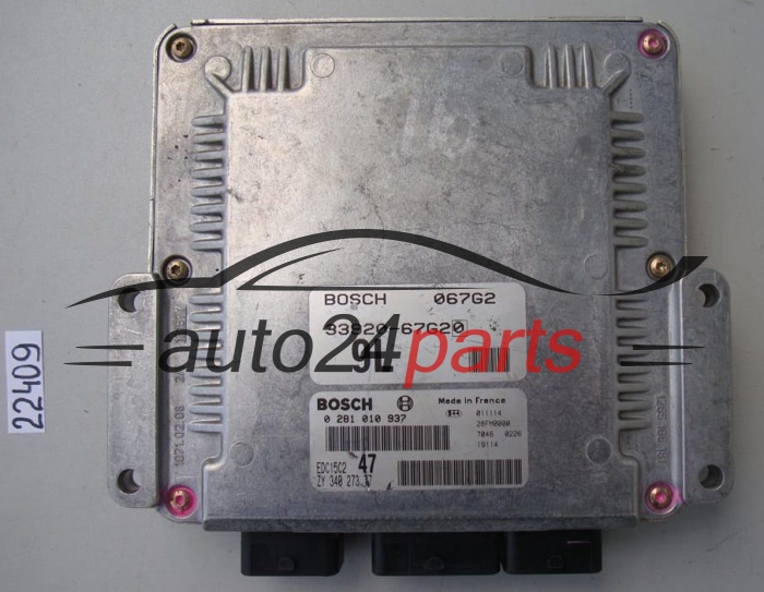 KOMPUTER STEROWNIK SILNIKA SUZUKI GRAND VITARA 2.0 HDI BOSCH 0281010937 ZY34027377 34027377 EDC15C2 47, 33920-67G20