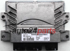CALCULATEUR MOTEUR FORD FIESTA 1.6 6V21-12A650-HC, 6V2112A650HC, 12A650HC, S180049001 C, 0HAC, J38AC