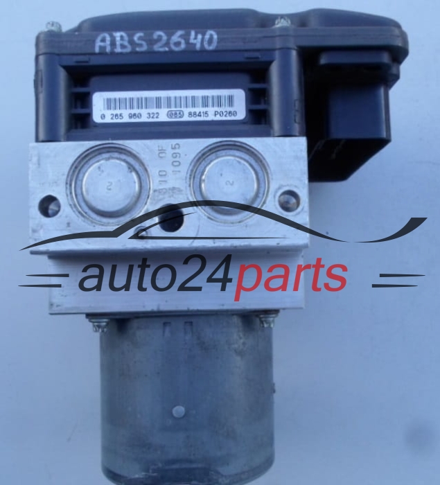 ABS PUMPE BLOCK HYDRAULIKPUMPE STEUERGERÄT MERCEDES W211 BOSCH 0 265 250 251, 0265250251, A2114312712, 0265960322