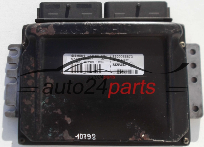 ECU ENGINE CONTROLLER RENAULT MEGANE SCENIC 1.6 SIRIUS 32N S110138001A,  8200056873, 8200044437