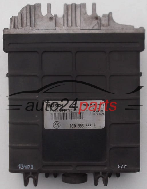 KOMPUTER STEROWNIK SILNIKA SEAT IBIZA 1.3, BOSCH 0261200776, 030906026G 