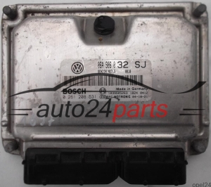 CENTRALINA MOTORE SEAT LEON SKODA OCTAVIA 1.8 T 1.8 TURBO 06A906032SJ, 06A 906 032 SJ, BOSCH 0261208531, 0 261 208 531 BENZIN ME7.5
