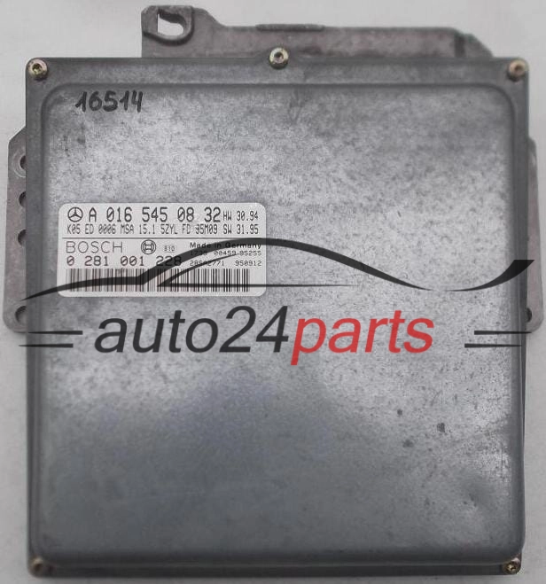 CENTRALINA DO MOTORE MERCEDES W202 C250 2.5 TD, BOSCH 0 281 001 228