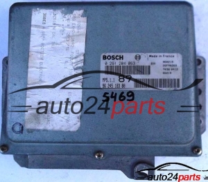 ECU CENTRALITA DE MOTOR PEUGEOT 406 1.8 BOSCH 0261204063, 0 261 204 063, 9624518380, 96 245 183 80