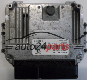 Centralina motore HYUNDAI KIA GETZ BOSCH 0 281 012 752, 0281012752, 39103-2A510, 391032A510 
