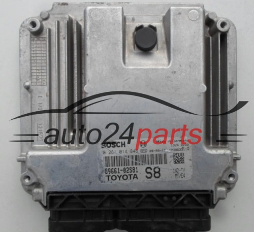 TOYOTA AURIS 1.4 D4D BOSCH 0281014846, 0 281 014 846, 89661-02S80, 8966102S80 S8, 1039S31749