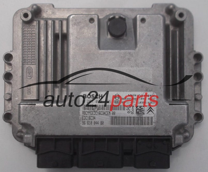 MOTORSTEUERGERÄT ECU STEUERGERÄT  PEUGEOT 207 1.6 HDI BOSCH 0 281 012 465,  96 610 044 80