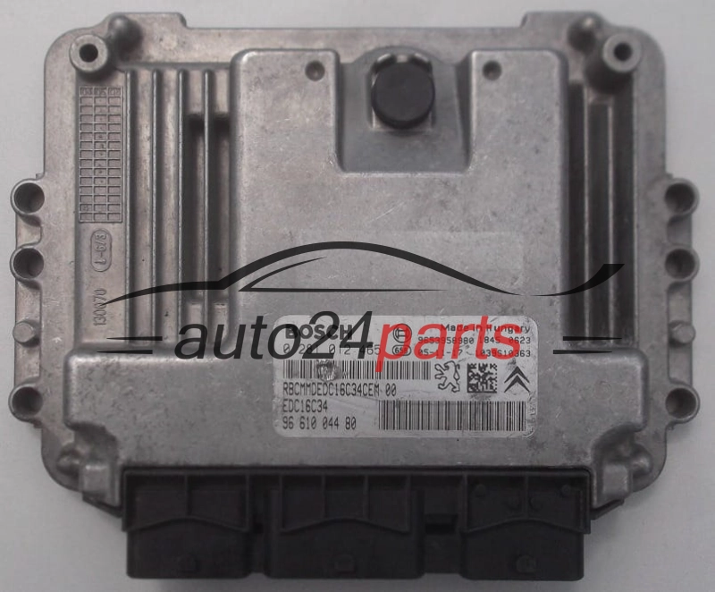 MOTORSTEUERGERÄT ECU STEUERGERÄT  PEUGEOT 207 1.6 HDI BOSCH 0 281 012 465,  96 610 044 80