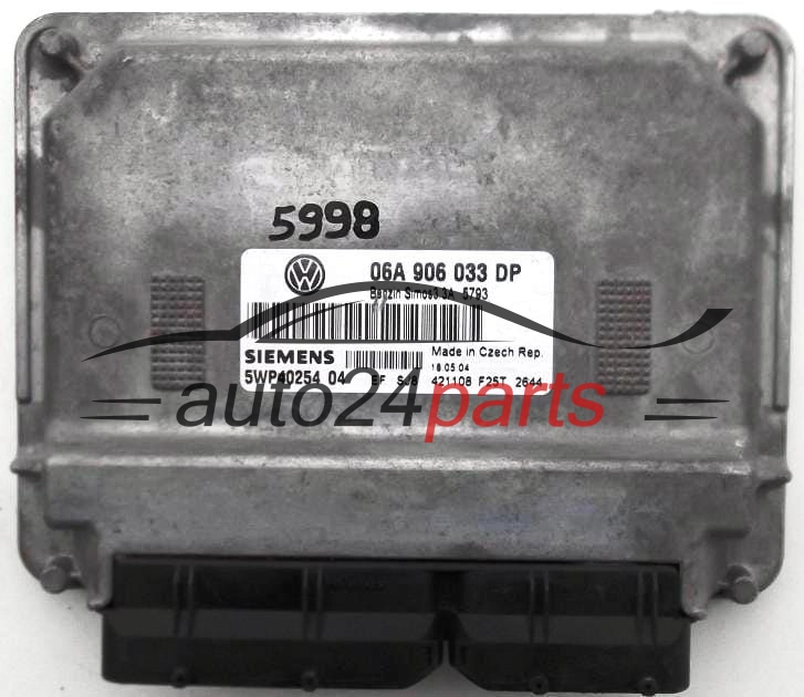 CENTRALINA DO MOTORE VW VOLKSWAGEN BEETLE 1.6 SIEMENS 5WP40254 04