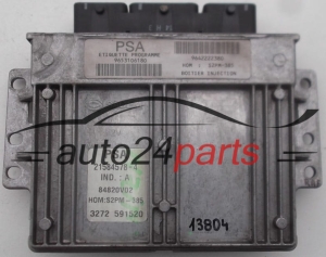 CALCULATEUR MOTEUR CITROEN C2 SAGEM 21584578-4, 215845784, 9653106180, 9642222380 