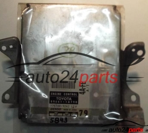 CENTRALINA DO MOTORE TOYOTA COROLLA 89661-1A790, 896611A790, 175700-9242, 1757009242, 4A-FE