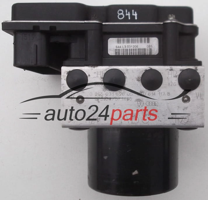ABS CENTRALINA POMPA VOLKSWAGEN FOX POLO BOSCH 0 265 231 626, 0265231626, 5Z0614117B, 0 265 800 468, 0265800468 
