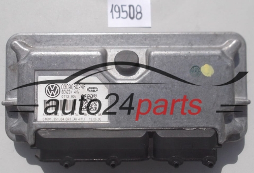 KOMPUTER STEROWNIK SILNIKA VOLKSWAGEN POLO MAGNETI MARELLI IAW 4HV.F, IAW4HVF, 03C 906 024 F