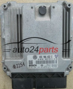 CENTRALITA DE MOTOR VW VOLKSWAGEN GOLF BOSCH 0261 201 355, 0261201355, 03C 906 032 E, 03C906032E