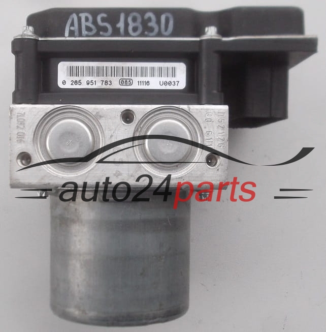 POMPE HYDRAULIQUE ET CALCULATEUR d'ABS BMW BOSCH 0 265 236 444,  3451 6791272-01,  0 265 951 783