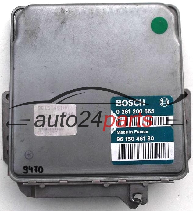 KOMPUTER STEROWNIK SILNIKA CITROEN ZX, PEUGEOT 405 1.8, BOSCH 0 261 200 665