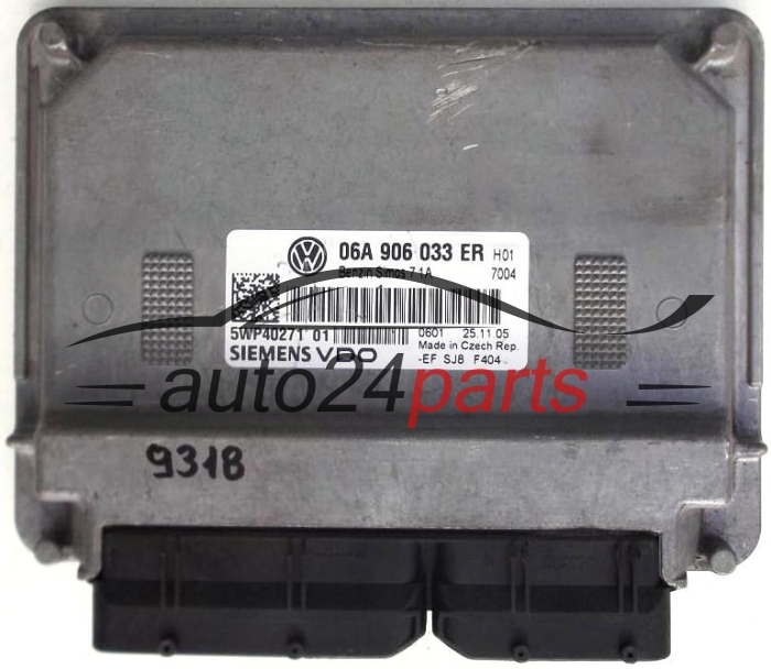 ΜΟΝΑΔΑ ΕΛΕΓΧΟΥ ΚΙΝΗΤΗΡΑ VW VOLKSWAGEN CADDY 1.6, SIEMENS 5WP40271 01