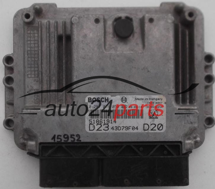 CALCULATEUR MOTEUR FIAT DUCATO JUMPER BOXER 2.3 JTD BOSCH 0 281 016 050, 0281016050, 51861914