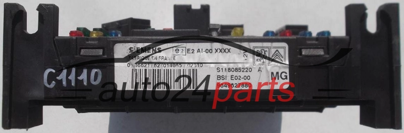 CENTRALKA MODUL STEROWNIK KOMFORTU CITROEN PEUGEOT SIEMENS S118085220A