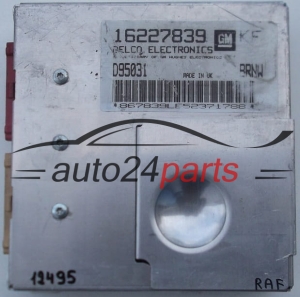 ECU ENGINE CONTROLLER OPEL TIGRA 1.4 16227839 BRNW